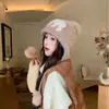 2026 nuevo invierno para hombre y mujer estilo hip-hop multicolor moderno 3D cálido patrón de letras gorro de punto