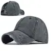 Gorra de béisbol lavada transfronteriza gorra para coleta comercio exterior Europa y Estados Unidos gorra de malla curva de moda sombrero de sol deportivo para exteriores para mujer primavera y verano