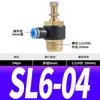 Conector Neumático SL8-02 Válvula de Aceleración SL6-01 Válvula de Control de Velocidad SL4-M5 Control de Velocidad Manguera de Aire SL10-03 SL12-04