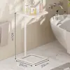 Prateleira de armazenamento para banheiro, suporte de chão para banheira, suporte para sabonete líquido de chuveiro para vaso sanitário, prateleira de armazenamento para casa, prateleira de armazenamento estreita ao lado do vaso sanitário do banheiro