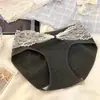 [Amor Dulce Pequeña Fragancia] Ropa Interior de Encaje Dulce de Algodón Puro para Mujer 10A Antibacteriana, Transpirable, Suave y Amigable con la Piel Calzones de Algodón Puro