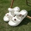 Sandalias de Moda con Doble Tira Simples para Mujer, Moda de Verano para Exteriores, Nuevo Modelo 2026 Sandalias de Playa para Mujer