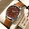 Temu relógio masculino mais vendido moda negócios clássico romano luminoso quartzo relógio masculino pulseira de couro relógio de pulso fábrica atacado