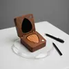 Caja de Almacenamiento de Púas de Guitarra de Madera Maciza, Exquisita Caja de Accesorios para Instrumentos Musicales, Caja de Colección de Madera Retro, Caja de Regalo para Guitarrista