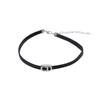 Gargantilla con letra Pure Desire para mujer, diseño de nicho, cadena de clavícula de alta calidad, elegante collar.
