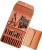 Conjunto de Cortadores de Unha Spot 16 Peças Conjunto de Ferramentas para Manicure Conjunto Completo de Tesouras de Unha Conjunto de Beleza para Casa Conjunto de Cortadores de Unha