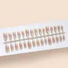 Brillo Francés Ojo de Gato Lujo Accesible Textura de Alta Gama Estilo Girly Estilo Hermana Real Blanqueamiento Manicura 30-t Manicura Portátil