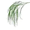 Folhas de samambaia artificiais e plantas verdes para decoração, acessórios para cena de casamento, plantas artificiais para decoração de interiores