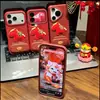 Pony de Cuero Año Nuevo Manzana 17Promax/16Pro Anticaída 15Pro Cobertura Completa 13Pro Funda para Teléfono Móvil 14Pro