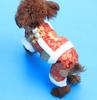 Explosões pet Roupa Tang para cachorro Roupa Tang flor rica Quatro patas Forrada com lã grossa Roupa para cachorro