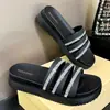 Sandalias de Verano para Mujer Gaomeilun Wooohu, de Suela Gruesa, para Exteriores, con Pedrería, Chanclas Antideslizantes de Playa