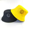 Nuevo Sombrero de Pescador Bordado de Doble Cara Estilo Coreano Creativo Sombrero de Cubeta Casual para Exteriores con Texto Divertido para Parejas Sombrero de Moda