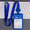 Porta-Crachá Retrátil com Fivela, Porta-Cartão de Refeição, Crachá de Trabalho com Cordão, Porta-Crachá de Trabalho para Funcionários, Crachá Escolar para Estudantes, Crachá de Trabalho do Campus