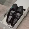 Elegantes sapatos Mary Jane de couro genuíno, com sola macia de pele de carneiro, para mulheres, com uma única tira de fivela, corte baixo, sapatinhos de couro com sola plana