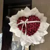 99 Gatinho Buquê de Rosas Beijo da Fada Flores de Simulação Preservadas Confissão Aniversário Presente para Meninas Melhores Amigas