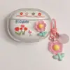Para funda protectora de auriculares VIVO TWS3E, caricatura, flor diy, pulsera creativa, funda suave Bluetooth inalámbrica tws3e