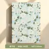 Cuaderno de tela jacquard bordada a5 con diseño floral, al por mayor, cuaderno portátil de tapa dura con tela, personalizable con logo
