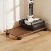 Limpiador de pisos Especial Bastidor de almacenamiento con ruedas Bandeja móvil Mopa para el hogar Base universal Marco de soporte elevado a prueba de humedad