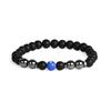 Comercio exterior artículo más vendido clásico moda tobillera colorida piedra piedra esmerilada tobillera joyería pulsera con cuentas tobillera piedra magnética en stock