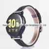 Para Samsung Galaxy Watch4 Active Huawei Jiaming Watch Camada Superior Couro de Vaca Pulseira 20mm
