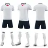 Conjunto de Uniforme de Equipo para Juego de Pelota Adultos Estudiantes de Primaria y Secundaria Camiseta de Fútbol Compra Grupal Se Pueden Imprimir Números Uniforme de Equipo de Manga Corta de Secado Rápido