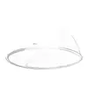 Cúpula Hemisférica Transparente Acrílica Hueca Moldada por Injeção Tampa de Poeira Meia Esfera Acessórios para Cama de Gato Cobertura de Bola para Animal de Estimação Cachorro Tampa de Cúpula Espacial