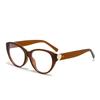 Gafas de Sol Versátiles Estilo Nuevo Inspiradas en Chanel Moda Tendencia Gafas de Sol Ojo de Gato para Mujer Gafas de Sol para Sesión de Fotos