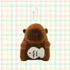 Colgante de Peluche Capibara Muñeca Capibara Juguete de Muñeca Puesto de Juguetes Regalo de Cumpleaños Muñeca Festiva Lote de Peluches
