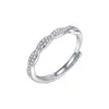 Anillo de Cruz con Piedra de Nacimiento para Mujer Cable Entrelazado Tejido de Punto Lujo Ligero Moda Sensación de Alta Gama Piedra del Mes Regalo de Vacaciones para Mujer