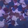 Papel Confeti de Colores Mixtos en Forma de Corazón Se Utiliza para Crear una Atmósfera Romántica en Escenas de Boda y Ocasiones de Confesión