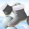 Daifa Zapatos de Lluvia Bajos para Mujer Antideslizantes Impermeables Zapatos de Moda para Adulto para Exterior Cocina Trabajo Botas de Goma de Caña Corta