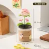 Portalápices Creativo Caja de Almacenamiento Adornos Regalo para el Día del Maestro Festival Estudiantil Multifuncional Moda DIY Producto Terminado