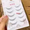 Pestañas Postizas Falsas Realistas Diarias Ultra Cortas de Aspecto Natural Grandma Rabbit Fk80 de Una Sola Pieza Adecuadas para Espacio Cercano Entre Cejas, Ultra Cortas 7mm