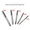 Chave Catraca Manual Ajustável para Macho M3-M8 Ferramenta de Acessórios para Rosqueamento Manual para Frente e Ré