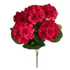 Flores Artificiales Transfronterizas de Amazon, Arreglos Florales de Begonias, Exhibiciones Decorativas de Flores de Piso, Flores Falsas, Geranios Artificiales