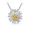 Colgante femenino de margarita y girasol de estilo japonés y coreano, collar de crisantemo y girasol fresco de moda, fuente de fabricante, lote