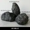 Ornatos de Pedra Composta de Cimento Pu Espacial Natural para Decoração de Pátio Externo e Jardim, Pedras de Paisagismo Simples