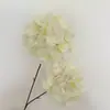 Flores Artificiales de Alta Gama, Hortensia Doble Realista, Arreglo Floral para Pasillo de Boda Humedecido a Mano, Accesorios para Fotografía, Flores Falsas