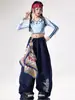 Disfraces de Jazz para Niñas, Atuendos de Jazz de Moda y Tendencia para Actuaciones Infantiles, Grupo de Chicas de Street Dance Fresco y Picante Desfile, Actuación de Año Nuevo