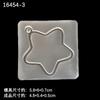 Gota de Pegamento de Cristal Espejo 10 Bordes Molde de Silicona Borde Acrílico Molde Flip Colgante de Joyería DIY Molde Decorativo