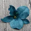 D Accesorios para el Cabello de Flor de Orquídea de Terciopelo Artificial Estilo Europeo, Accesorios de Flor para Pasador, Materiales DIY para Bodas y Decoración del Hogar