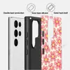 La funda de teléfono de verano más vendida de Temu, color rosa fresco floral para Samsung S22 Ultra, para chicas, con un toque de alta gama