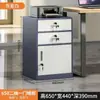 Mesita de noche, mueble bajo de acero, archivador de oficina con cajones, mueble pequeño para debajo del escritorio, mueble multifuncional con cerradura, mueble metálico