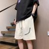 Pantalones Cortos de Seda de Hielo Americanos NASA para Niños Verano Tendencia Marca Delgados 2025 Nuevos Deportivos Baloncesto Casuales