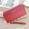 Cartera de Mujer Nueva 2025 Larga de Moda con Cremallera Multifuncional de Gran Capacidad Estilo Coreano Porta Tarjetas Bolso de Mano