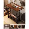 Mesa de noche móvil Escritorio elevable Escritorio para computadora Escritorio para estudiantes Dormitorio Almacenamiento para el hogar Recámara Escritorio de noche Escritorio de oficina