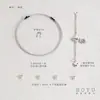 Pulseira Colar de Pérolas em Ouro Real 18K Pacote de Materiais para Acessórios de Joias DIY Fio de Ouro Especial para Miçangas Artesanais Cordão Macio