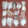 Acessórios para Joias DIY de Pena Branca Pena Branca Pena de Casamento Pena de Ganso Pena de Peru Acessórios Decorativos
