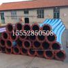 Tubo de borracha de flange de grande diâmetro, tubo de bombeamento de areia espessado e resistente ao desgaste, tubo de drenagem de sucção de fio de aço de borracha de 25 mm a 600 mm