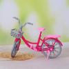 Bicicleta Modelo de Bicicleta Pequenos Enfeites Adereços Brincar em Casa Menina Princesa Brinquedo Infantil Decoração Vintage Presente